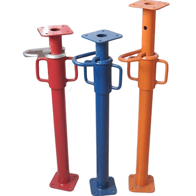 Formwork steel prop adjust scaffold shoring post steel prop adjust telescopic scaffolding acrow steel prop