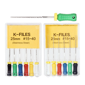 High Quality Stainless Steel Dental Endo Files K-Files for Hand Use