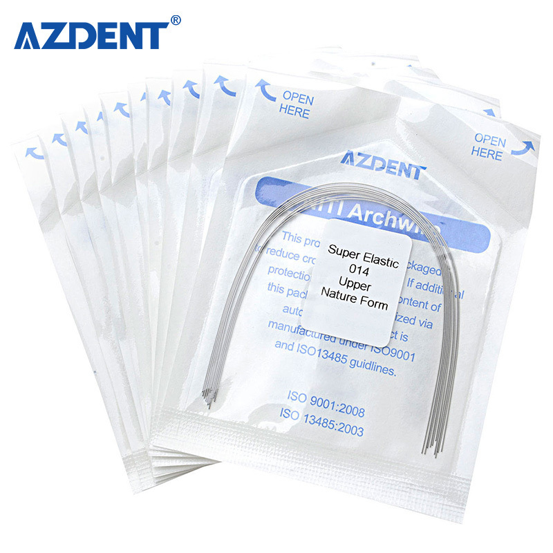 Dental products Super Elastic Niti round natural form orthodontic arch wire