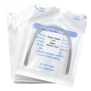 Dental products Super Elastic Niti round natural form orthodontic arch wire