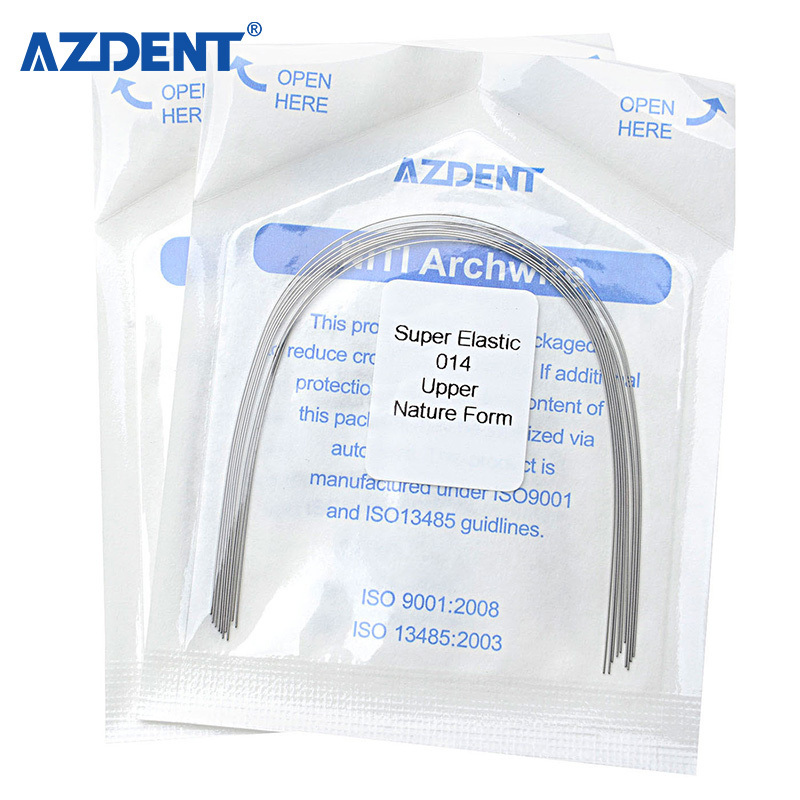 Dental products Super Elastic Niti round natural form orthodontic arch wire