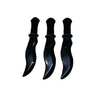 Wholesale manufacturers specialize in natural crystal an obsidian dagger crystal decoration