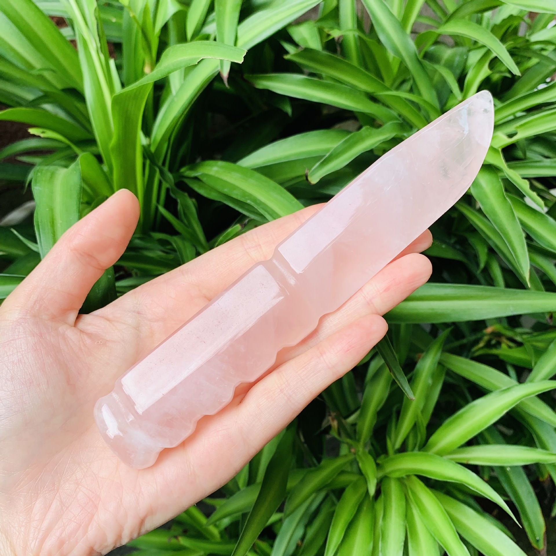 Wholesale Crystal knife Natural rose quartz dagger crystal