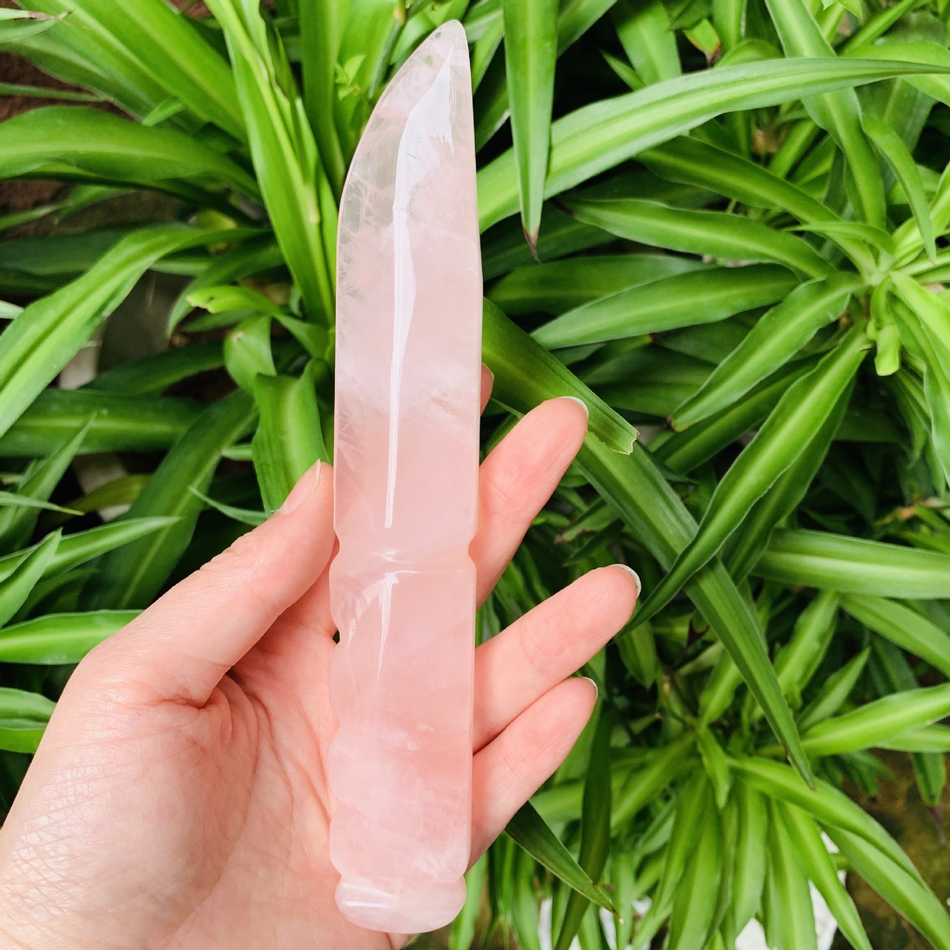 Wholesale Crystal knife Natural rose quartz dagger crystal