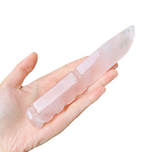 Wholesale Crystal knife Natural rose quartz dagger crystal