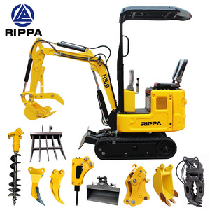 Rippa Construction Machinery Attachments Mini Excavator Parts Hydraulic Quick Hitch