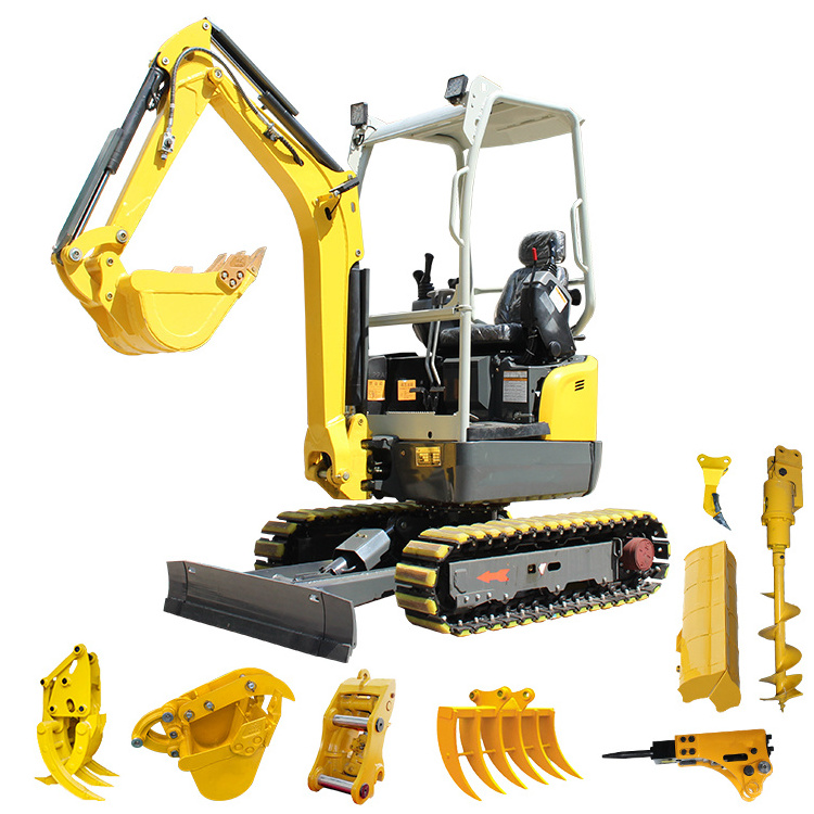 2.2 ton Mini Hydraulic Crawler Excavator with  competitive prices