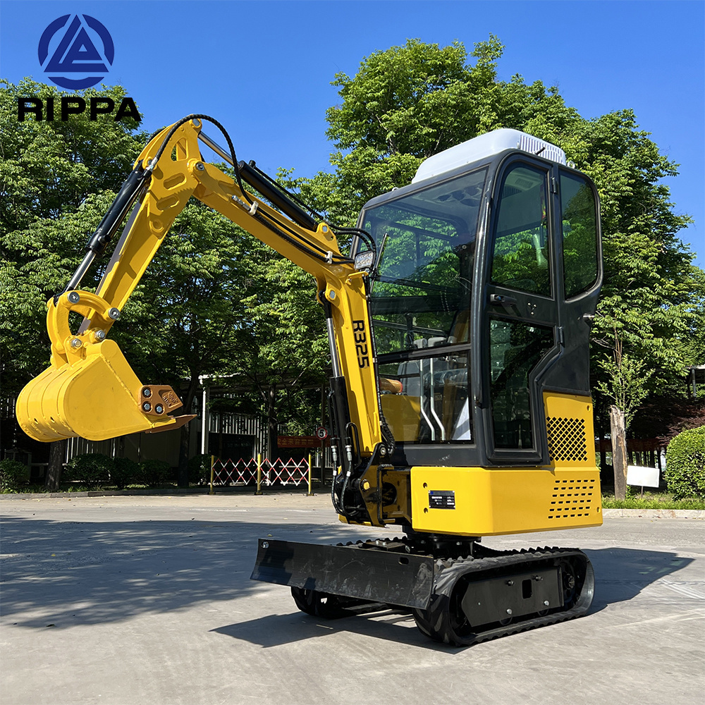 Rippa Mini Excavadora 1 Ton 1.5 Ton 2 Ton Mini Excavators For Sale