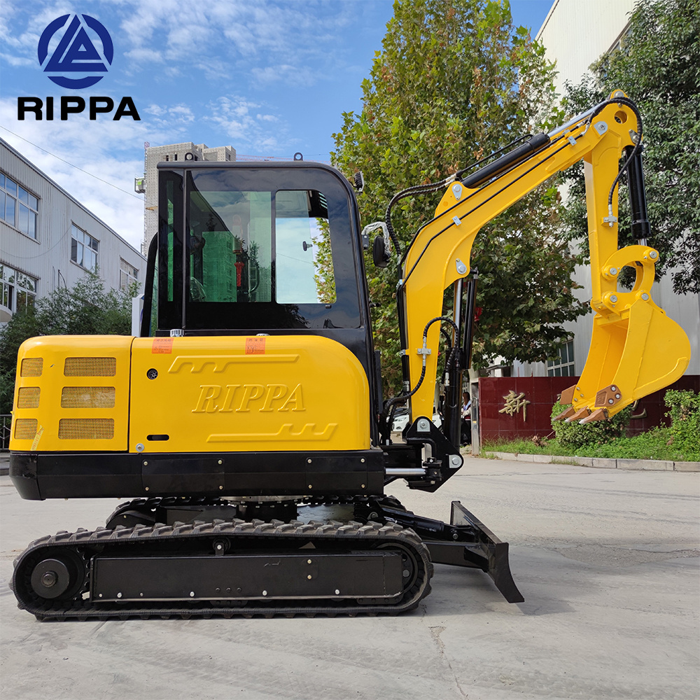 Rippa R350 R360 Mini Excavator 5 Ton 6 Ton 7 Ton Small Mini Excavator Machine