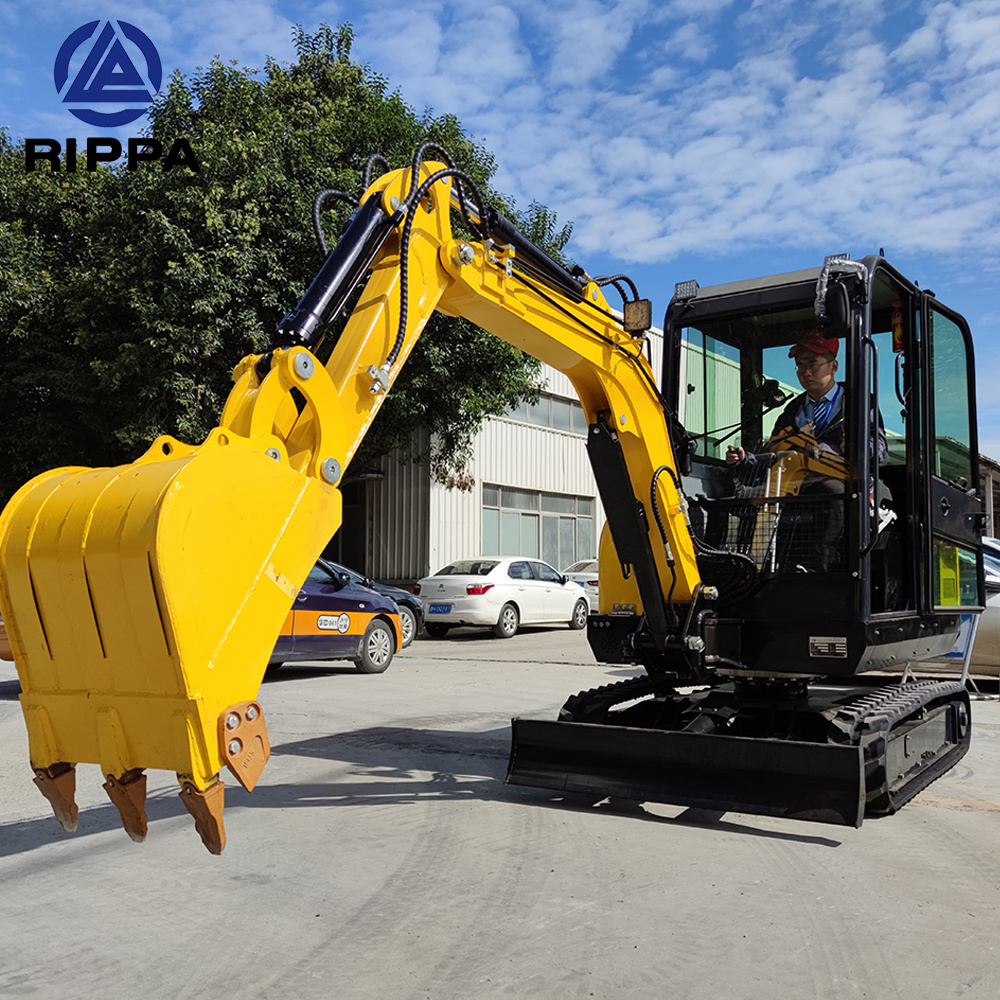 Rippa R350 R360 Mini Excavator 5 Ton 6 Ton 7 Ton Small Mini Excavator Machine