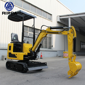 Rippa Mini Excavator Escavator Small Mini Bagger R319 1Ton Mini Escavatore