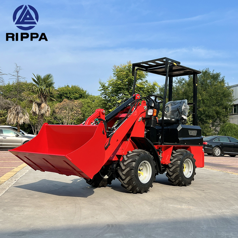 Wholesale China Cheap Farm Front End Electric Loader Small Mini Wheel Loaders For Sale Price