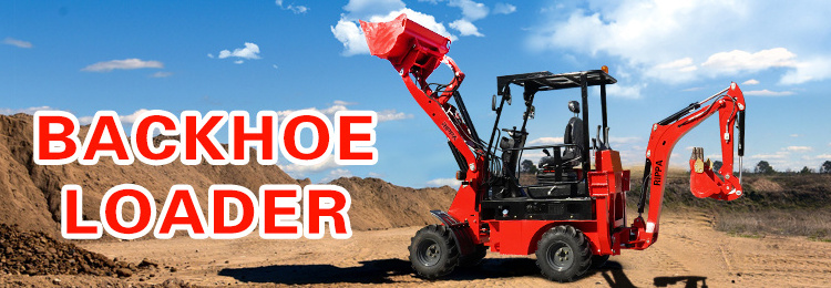 Chinese EPA Engine Wheel Loader 4x4 Mini Backhoe Excavator Loader 1.5 Ton Backhoe Loader