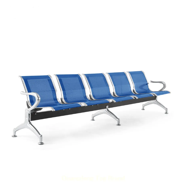 School Furniture 3 stainless steel Airport Station Hospital Train Station Park roadside waiting chairs