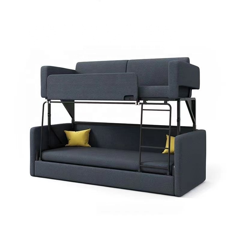 Nordic simple double folding sofa bed leisure living room sofa three folding bunk sofa bed