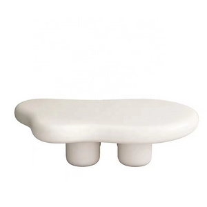 Modern Creative Shaped Coffee Table Cream Wind Living Room Cloud End Table Household Wabi-sabi Wind Tea Table