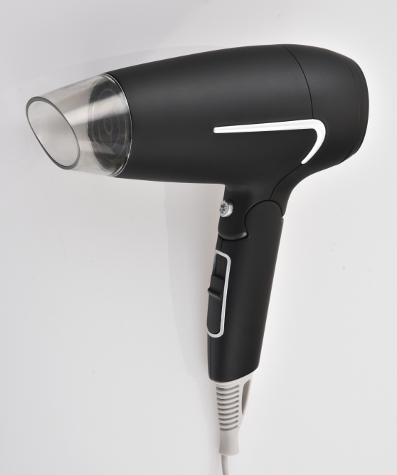 1600W Concentrator Nozzle Foldable Handle Hanging loop home use Medium Hair Dryer