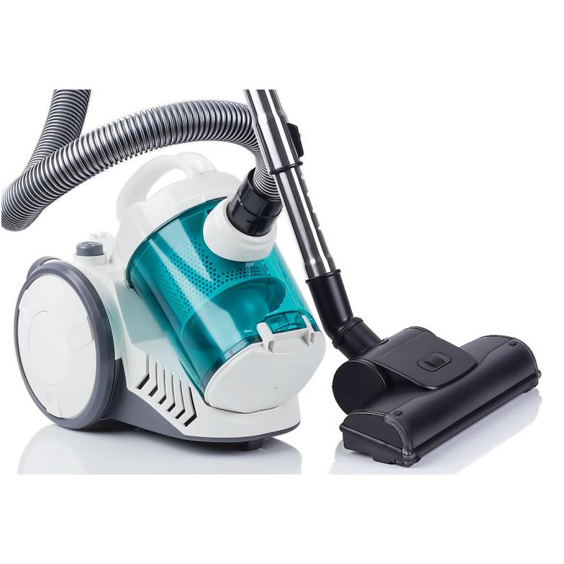 Household Commercial 2200W  High Efficiency High Capacity 2.5L Automatic Take-up Dual Cyclone Canister Vacuum Cleaner