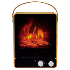 Mini Portable Indoor Room 750W Fast Heating Thermostat Control Electric Fireplaces Heater