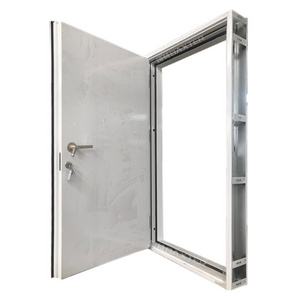 OEM manufacture supplier Steel soundproof noise reduction door Steel silent door