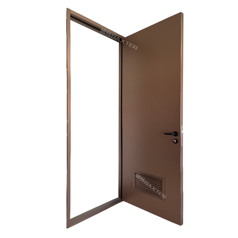 security modern entrance corten powder coating steel door lock set panel making machines design entry exterior metal doors