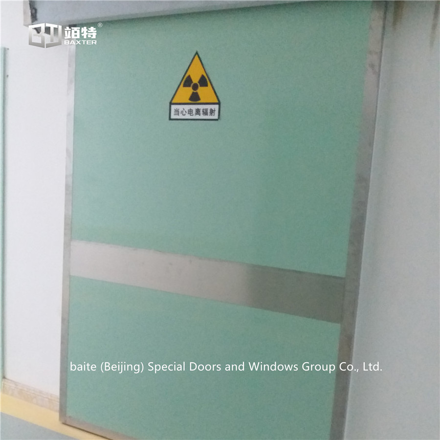 Top quality steel Medical lead-lined door X-ray CT room radiation protection door