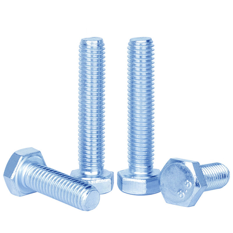 Hot Sale Grade 10.9 DIN 933 zinc plated Hex Head Bolts