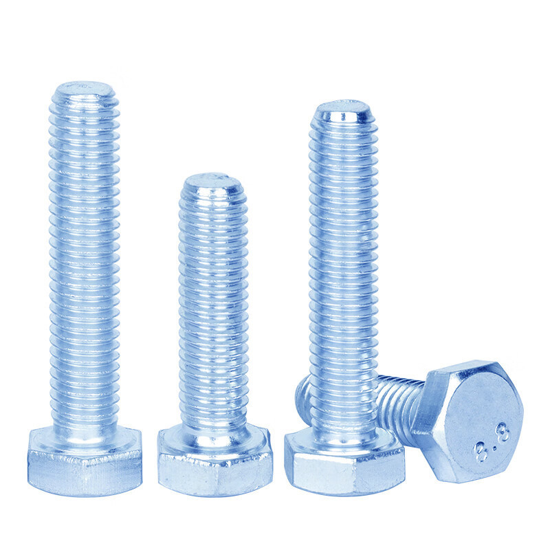 Hot Sale Grade 10.9 DIN 933 zinc plated Hex Head Bolts