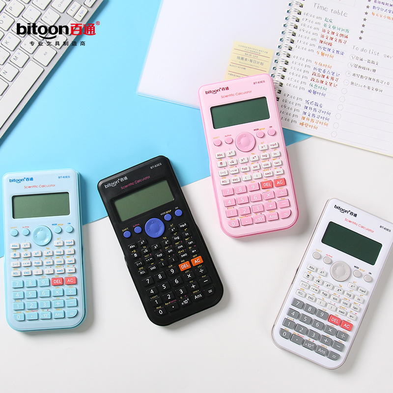 Hot Sale Multi-function 10-digit base+2-digit Exponent Scientific Calculator For Professional Student Exam Use