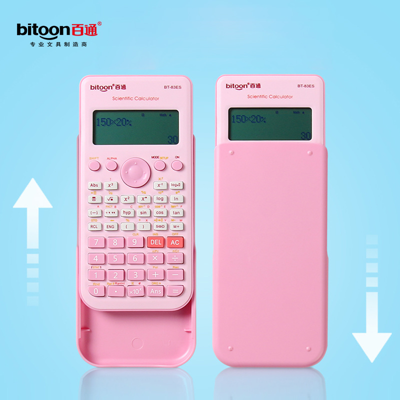 Hot Sale Multi-function 10-digit base+2-digit Exponent Scientific Calculator For Professional Student Exam Use