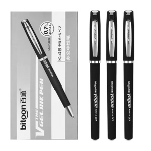 Customizable Wholesale Custom Logo Ink Pen Sets 0.38Mm 0.5Mm 1.0 Mm Roller Metal Stainless Steel Black Oil Gel Pens Set