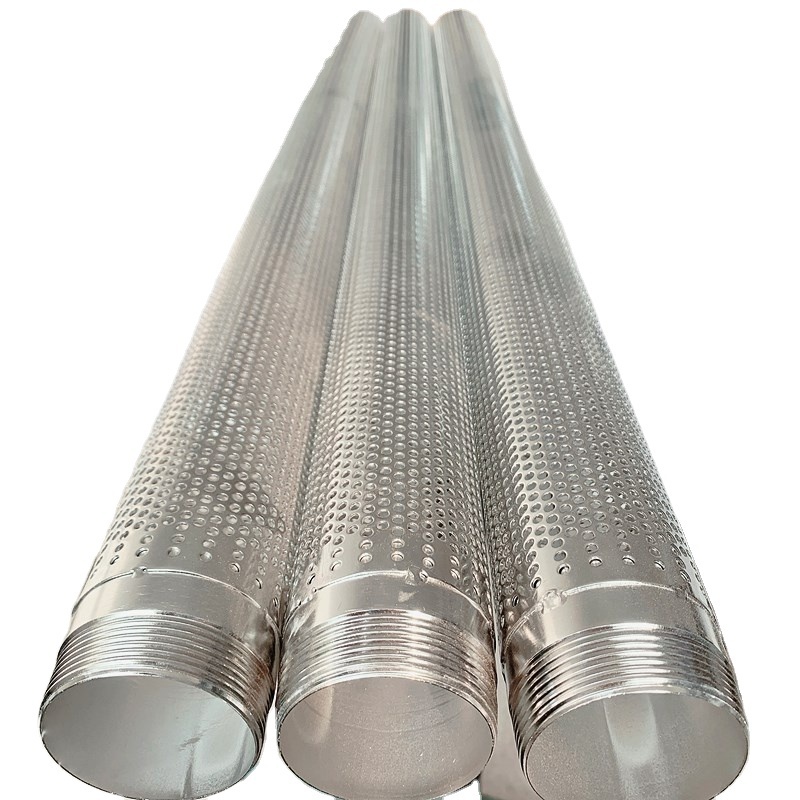 stainless steel 304 316 perforated metal filter tube