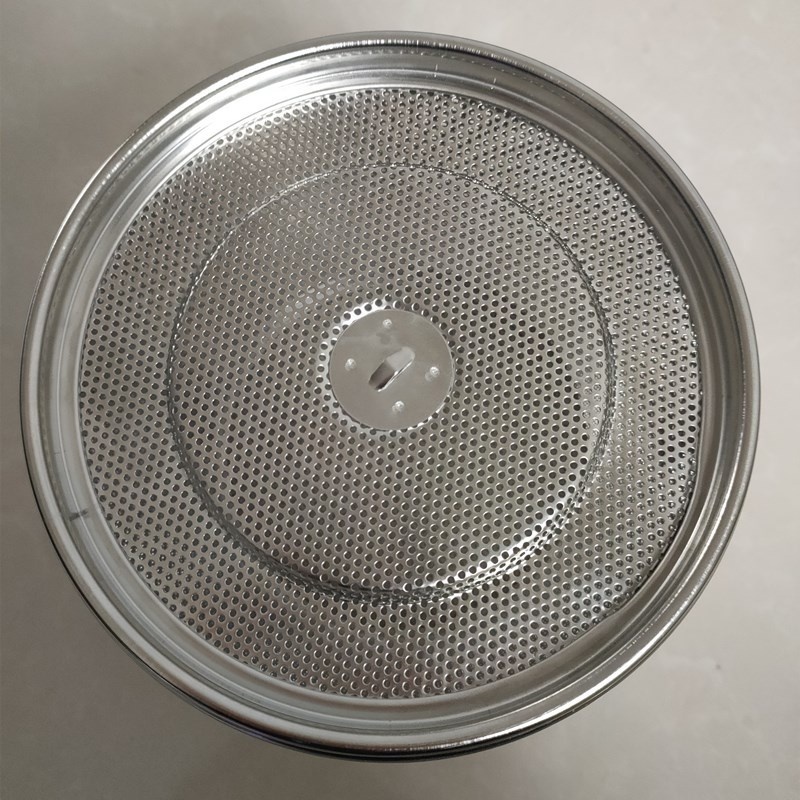 stainless steel grain filter basket / beer homebrewing perforated filter bucket strainer