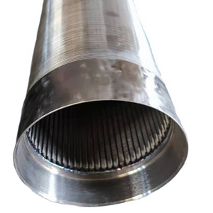 304 Stainless steel Johnson Wire Screen  Pipe for Water Well Filters