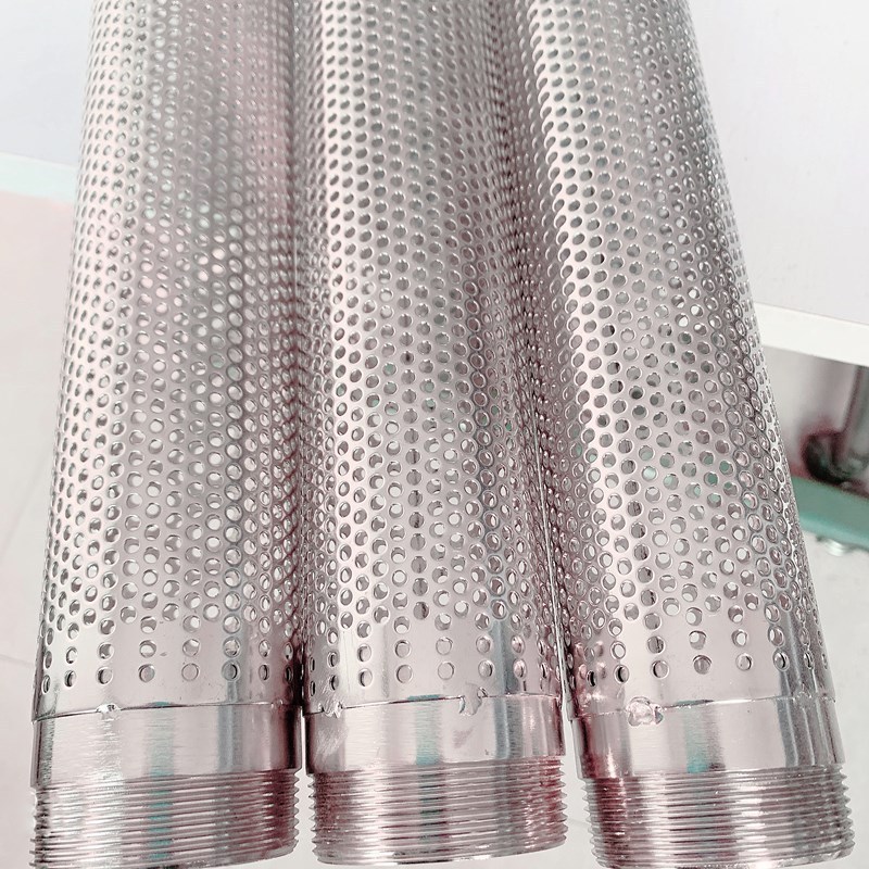 stainless steel 304 316 perforated metal filter tube