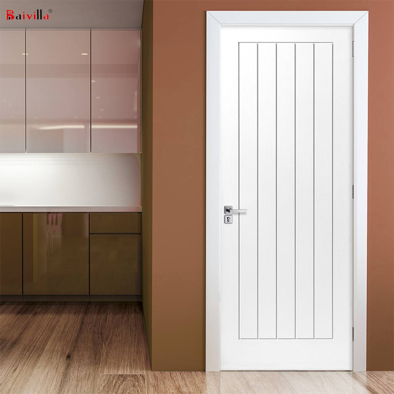 Solid Wood Swing Door Mdf Core,Modern White Interior Doors