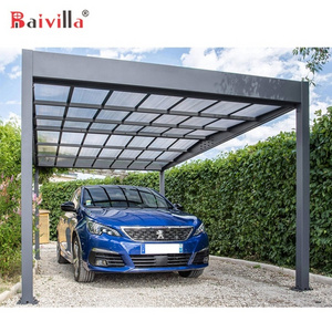 Latest Design Aluminum Panel Mounting Structure  Carport With Polycarbonate Used Carports For Sale