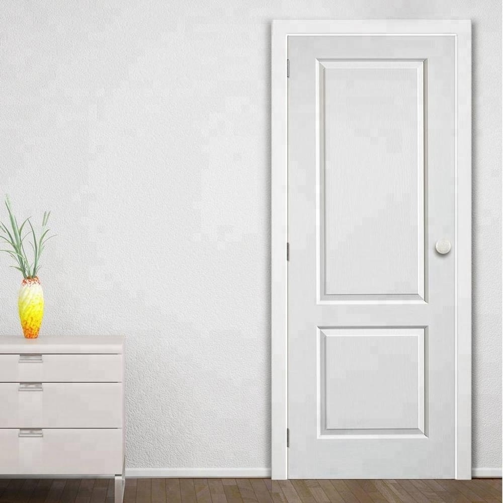 Europe modern design very simple interior bedroom door