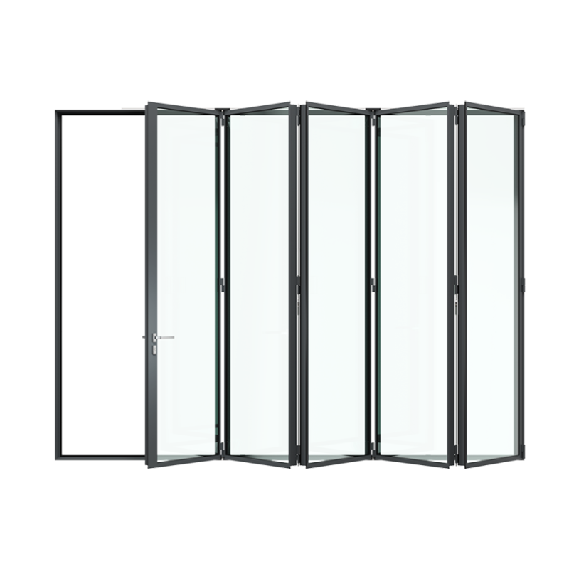 Wholesale Hot Style horizontal folding local window aluminium bifold windows balcony vertical folding doors