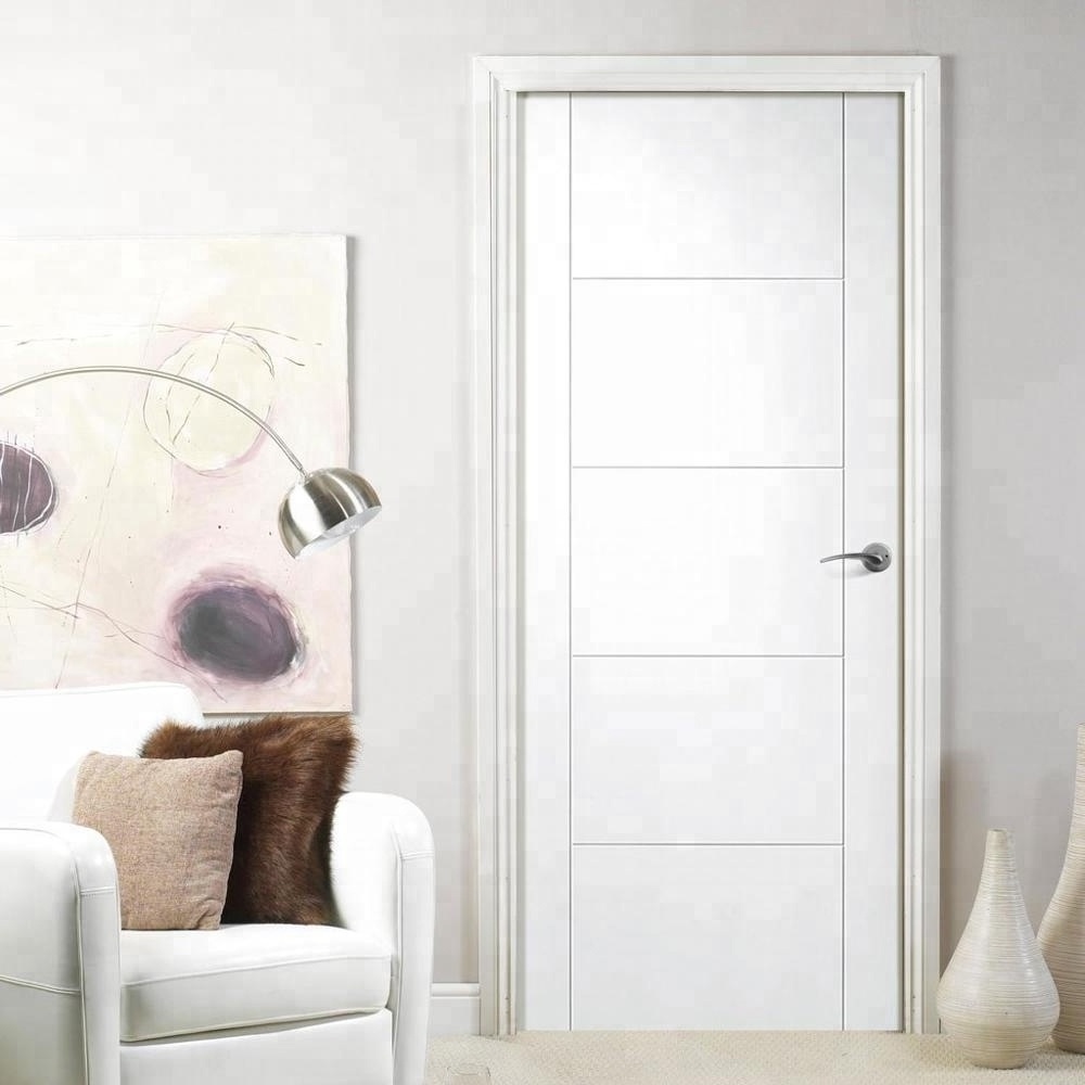 Europe modern design very simple interior bedroom door