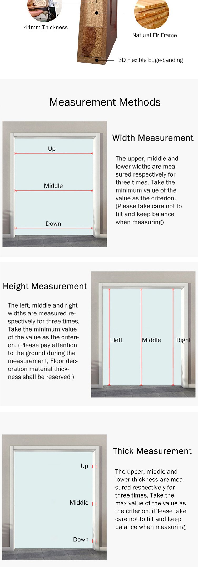 MDF Interior Timber Flush Door,Modern Natural Oak White Veneer Door