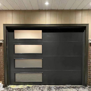 Wind Resistant And Warm Tempered Aluminum hot sell residential manufacturing wholesale factory direct garage doors