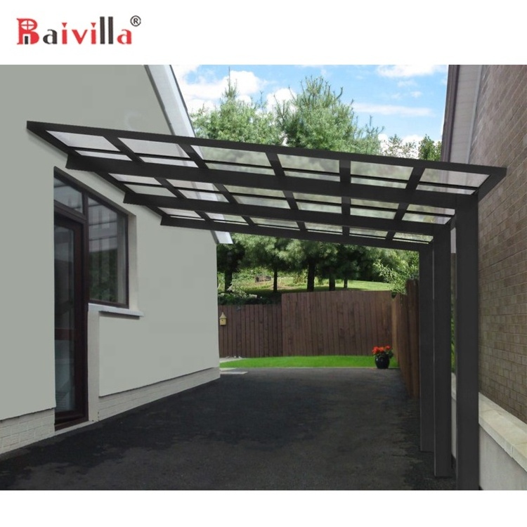 Multiple Choice  Aluminium  Patio shelter Canopy Roof Veranda Carport Parts