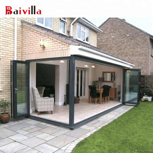 large size accordion glass patio folding doors cost