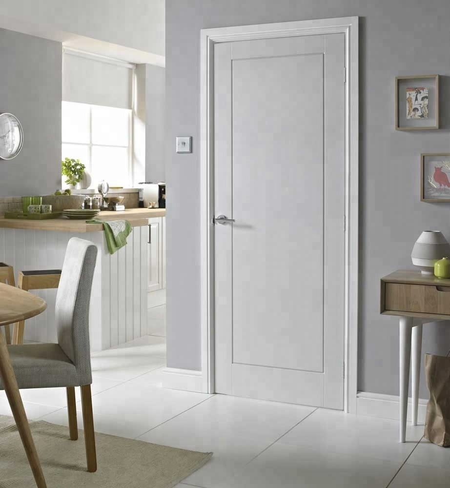 Europe modern design very simple interior bedroom door