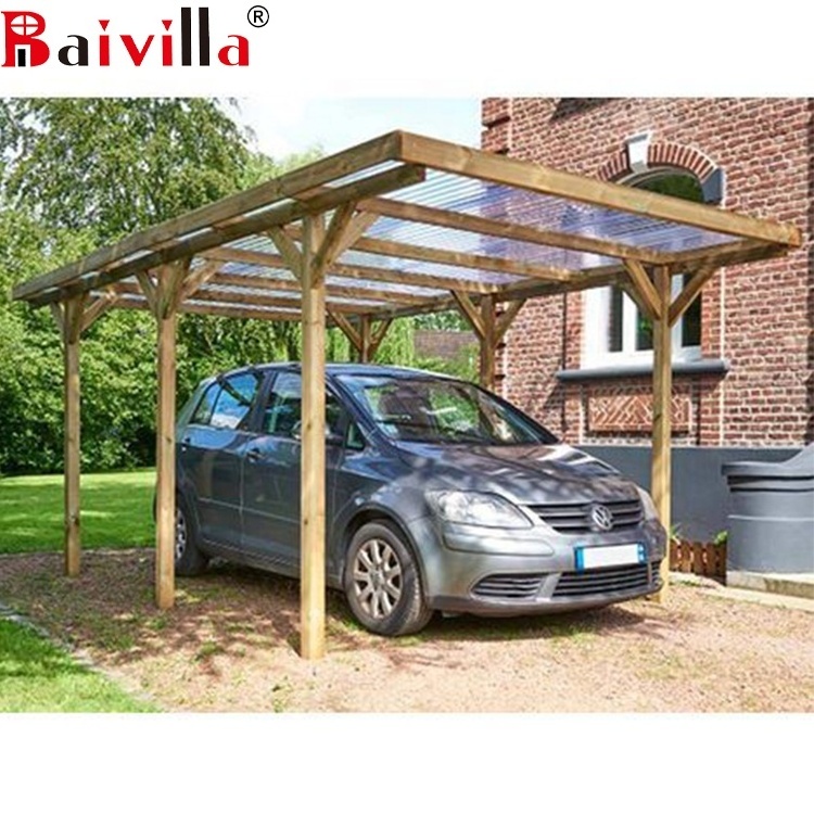 Car Parking Polycarbonate Cantilever Carport With Aluminum Carport