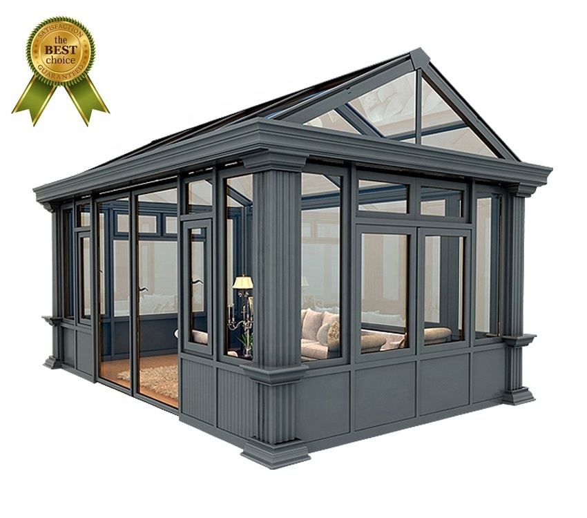 Customized winter garden free standing sunroom