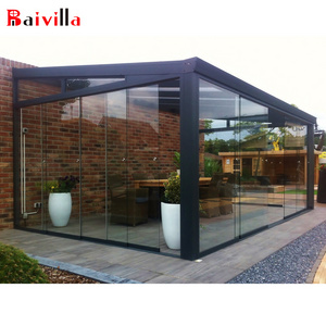 Sunroom Aluminum Garden Greenhouse Outdoor Glass Room aluminium outdoor room