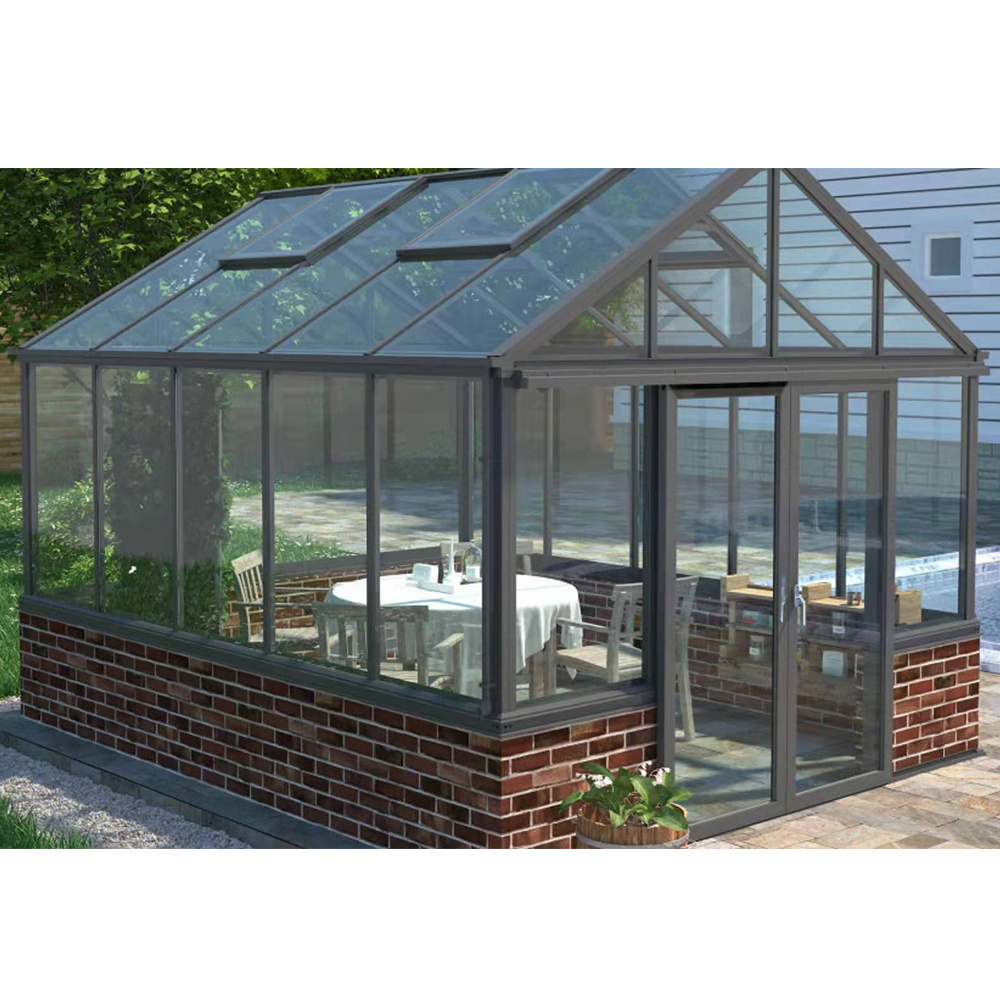 Customized winter garden free standing sunroom