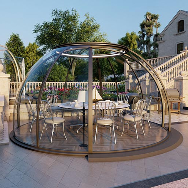 Homes garden Villa Prefab Houses Fashion Newest Design Resort Bubble Tent Transparent Prefabricated Dome Houses